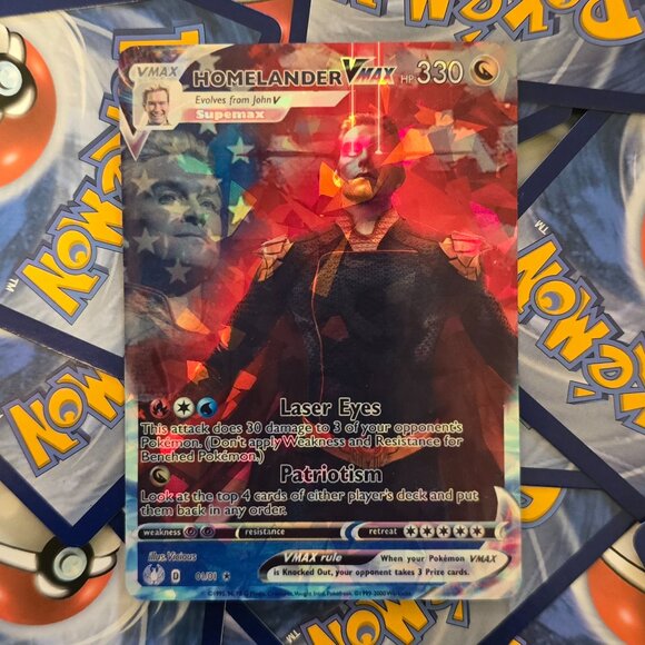 Homelander Pokemon Card - The Boys - Picture 1 of 10